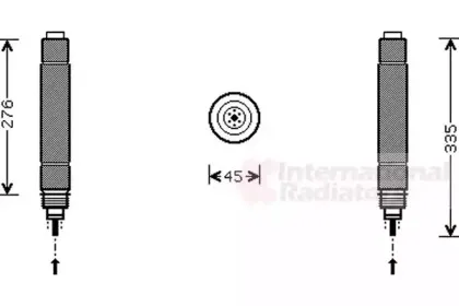 Осушитель, кондиционер VAN WEZEL купить