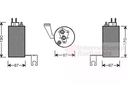Осушитель, кондиционер VAN WEZEL купить