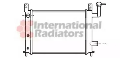 Радиатор, охлаждение двигателя VAN WEZEL купить