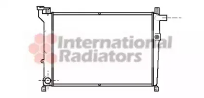 Радиатор, охлаждение двигателя VAN WEZEL купить