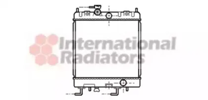 Радиатор, охлаждение двигателя VAN WEZEL купить