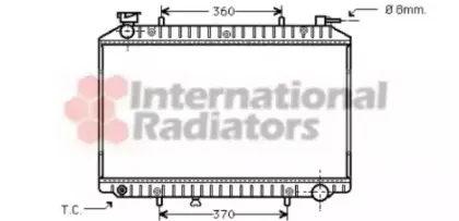 Радиатор, охлаждение двигателя VAN WEZEL купить