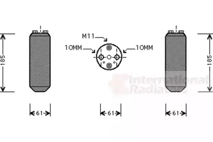 Осушитель, кондиционер VAN WEZEL купить