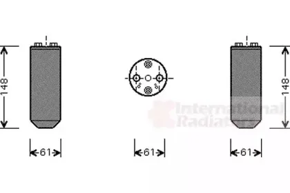 Осушитель, кондиционер VAN WEZEL купить