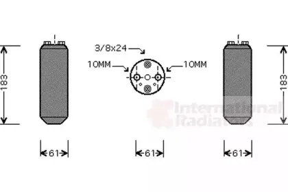 Осушитель, кондиционер VAN WEZEL купить