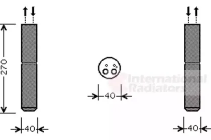 Осушитель, кондиционер VAN WEZEL купить