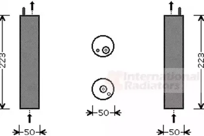 Осушитель, кондиционер VAN WEZEL купить