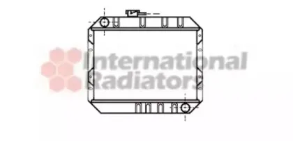Радиатор, охлаждение двигателя VAN WEZEL купить