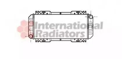 Радиатор, охлаждение двигателя VAN WEZEL купить