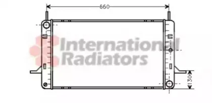 Радиатор, охлаждение двигателя VAN WEZEL купить
