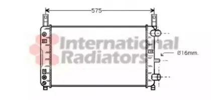 Радиатор, охлаждение двигателя VAN WEZEL купить