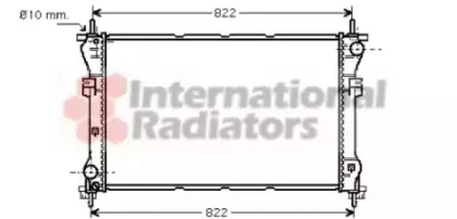 Радиатор, охлаждение двигателя VAN WEZEL купить