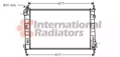 Радиатор, охлаждение двигателя VAN WEZEL купить