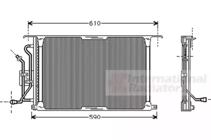 Конденсатор, кондиционер VAN WEZEL купить