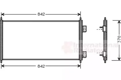 Конденсатор, кондиционер VAN WEZEL купить