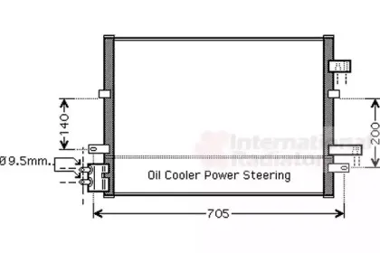 Конденсатор, кондиционер VAN WEZEL купить