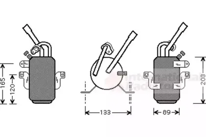 Осушитель, кондиционер VAN WEZEL купить