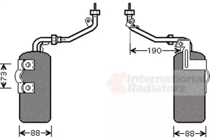 Осушитель, кондиционер VAN WEZEL купить