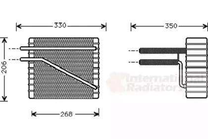 Испаритель, кондиционер VAN WEZEL купить