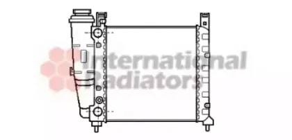 Радиатор, охлаждение двигателя VAN WEZEL купить