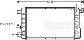 Радиатор, охлаждение двигателя VAN WEZEL купить