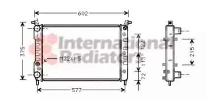 Радиатор, охлаждение двигателя VAN WEZEL купить