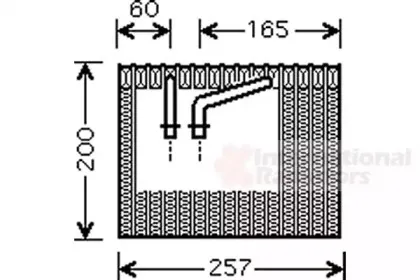 Испаритель, кондиционер VAN WEZEL купить