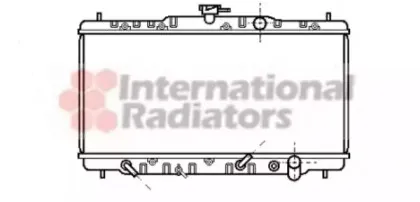 Радиатор, охлаждение двигателя VAN WEZEL купить