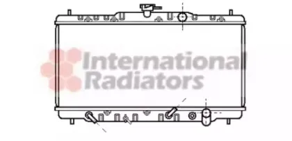 Радиатор, охлаждение двигателя VAN WEZEL купить