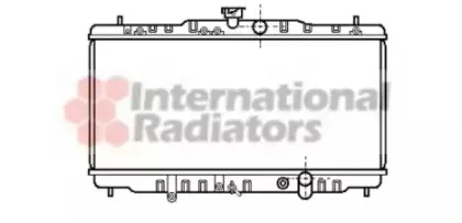 Радиатор, охлаждение двигателя VAN WEZEL купить