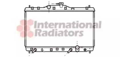 Радиатор, охлаждение двигателя VAN WEZEL купить
