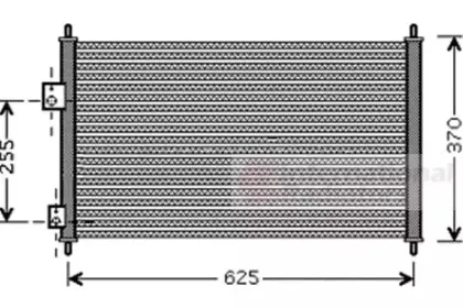 Конденсатор, кондиционер VAN WEZEL купить