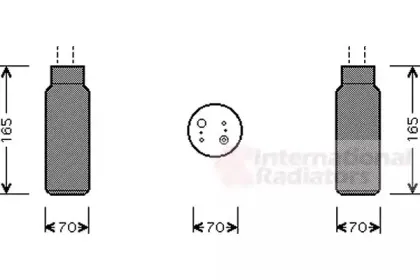 Осушитель, кондиционер VAN WEZEL купить