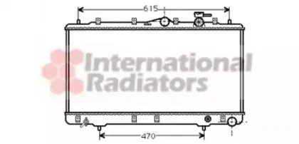 Радиатор, охлаждение двигателя VAN WEZEL купить