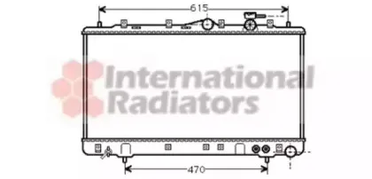 Радиатор, охлаждение двигателя VAN WEZEL купить