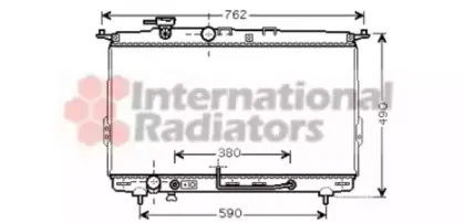 Радиатор, охлаждение двигателя VAN WEZEL купить