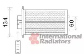 Теплообменник, отопление салона VAN WEZEL купить