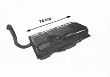 Топливный бак VAN WEZEL купить