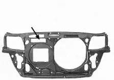 Облицовка передка VAN WEZEL купить