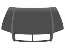 Капот двигателя VAN WEZEL купить