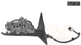 Наружное зеркало VAN WEZEL купить