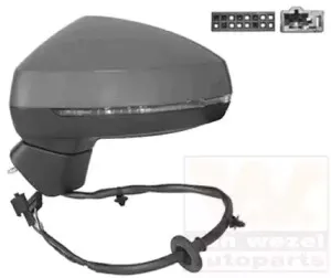 Наружное зеркало VAN WEZEL купить