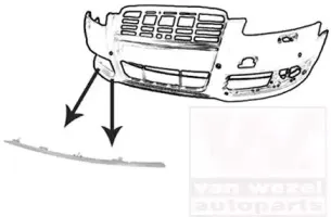 Облицовка / защитная накладка, буфер VAN WEZEL купить