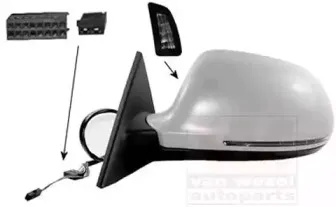 Наружное зеркало VAN WEZEL купить