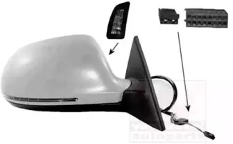 Наружное зеркало VAN WEZEL купить