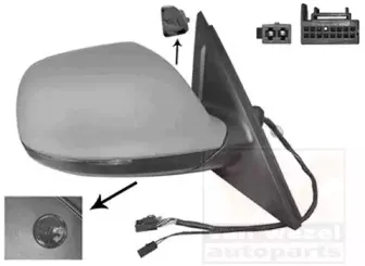 Наружное зеркало VAN WEZEL купить