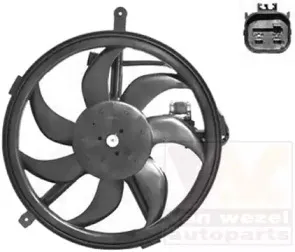 Вентилятор, охлаждение двигателя VAN WEZEL купить