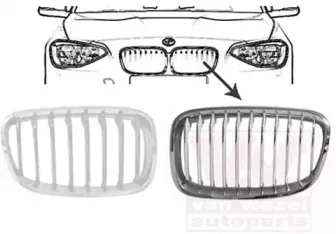 Решетка радиатора VAN WEZEL купить