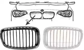 Решетка радиатора VAN WEZEL купить