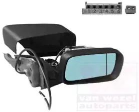Наружное зеркало VAN WEZEL купить